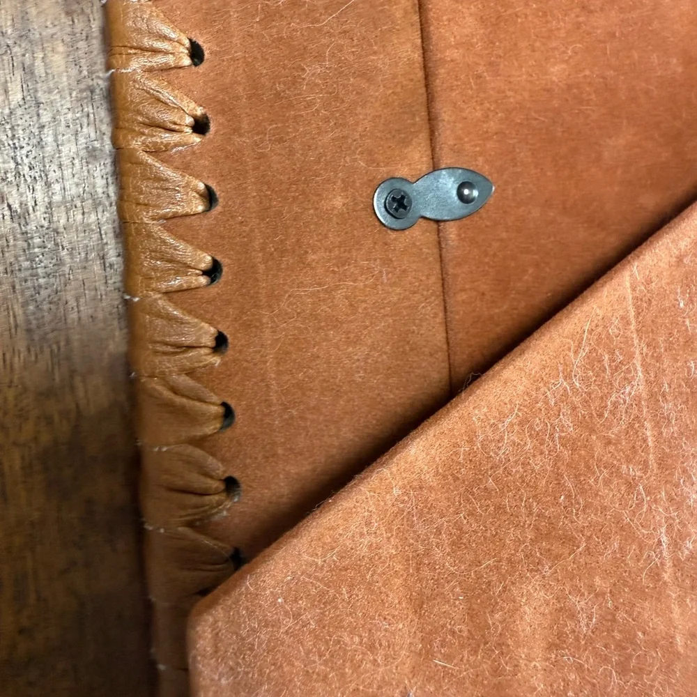 Light Brown‎ Leather Picture Frame with Velvet lining